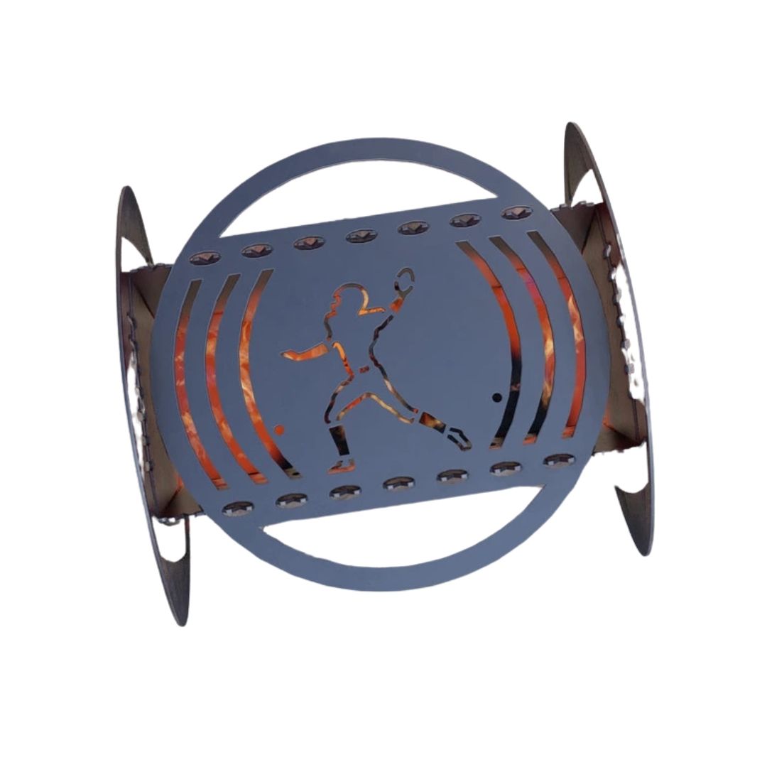 Мангал-гриль Carino Американский футбол разборной 530х487х286 мм, металл 3 мм без покрытия