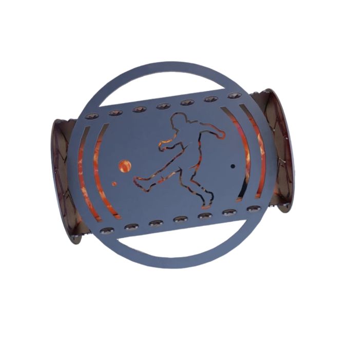 Мангал-гриль Carino Футбол розбірний 530х300х300 мм, метал 3 мм без покриття