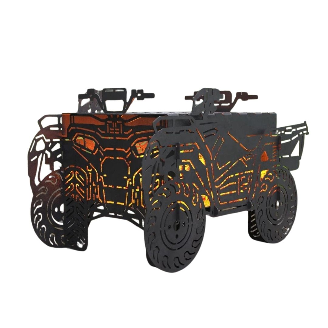 Мангал-гриль Carino Квадроцикл разборной 801х456х481 мм, металл 3 мм без покрытия