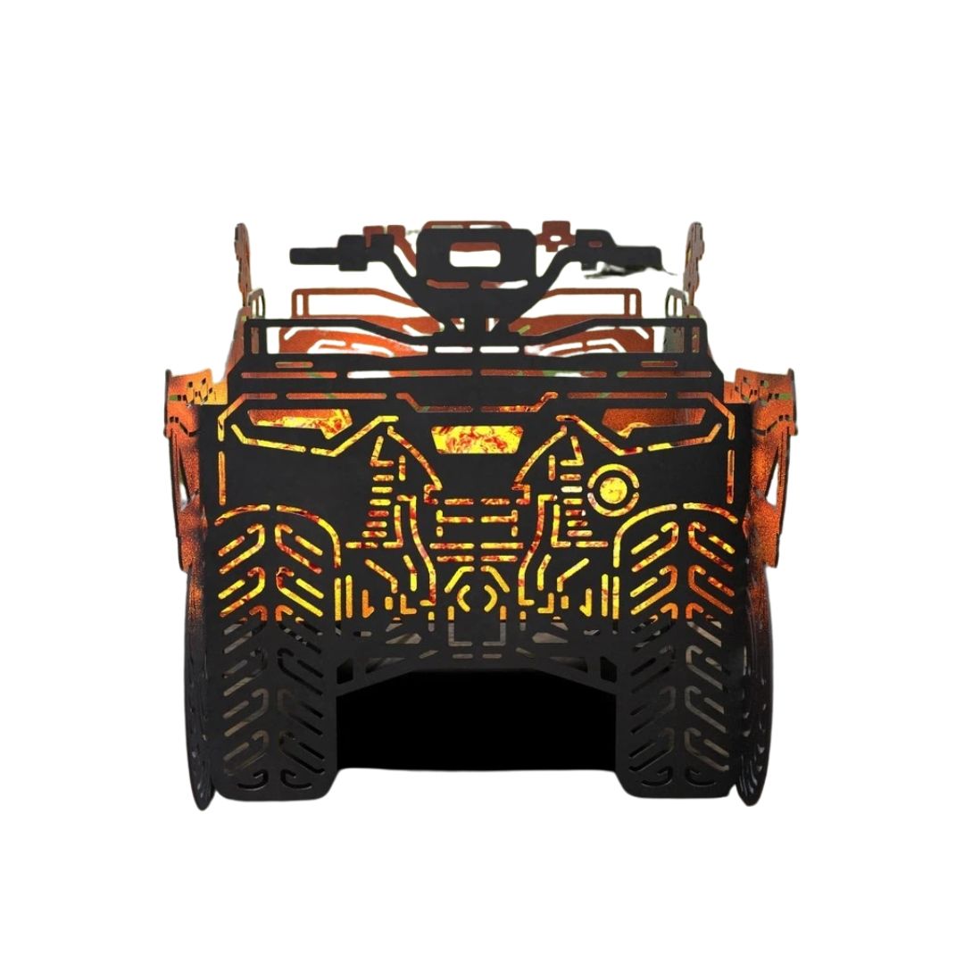 Мангал-гриль Carino Квадроцикл разборной 801х456х481 мм, металл 3 мм без покрытия