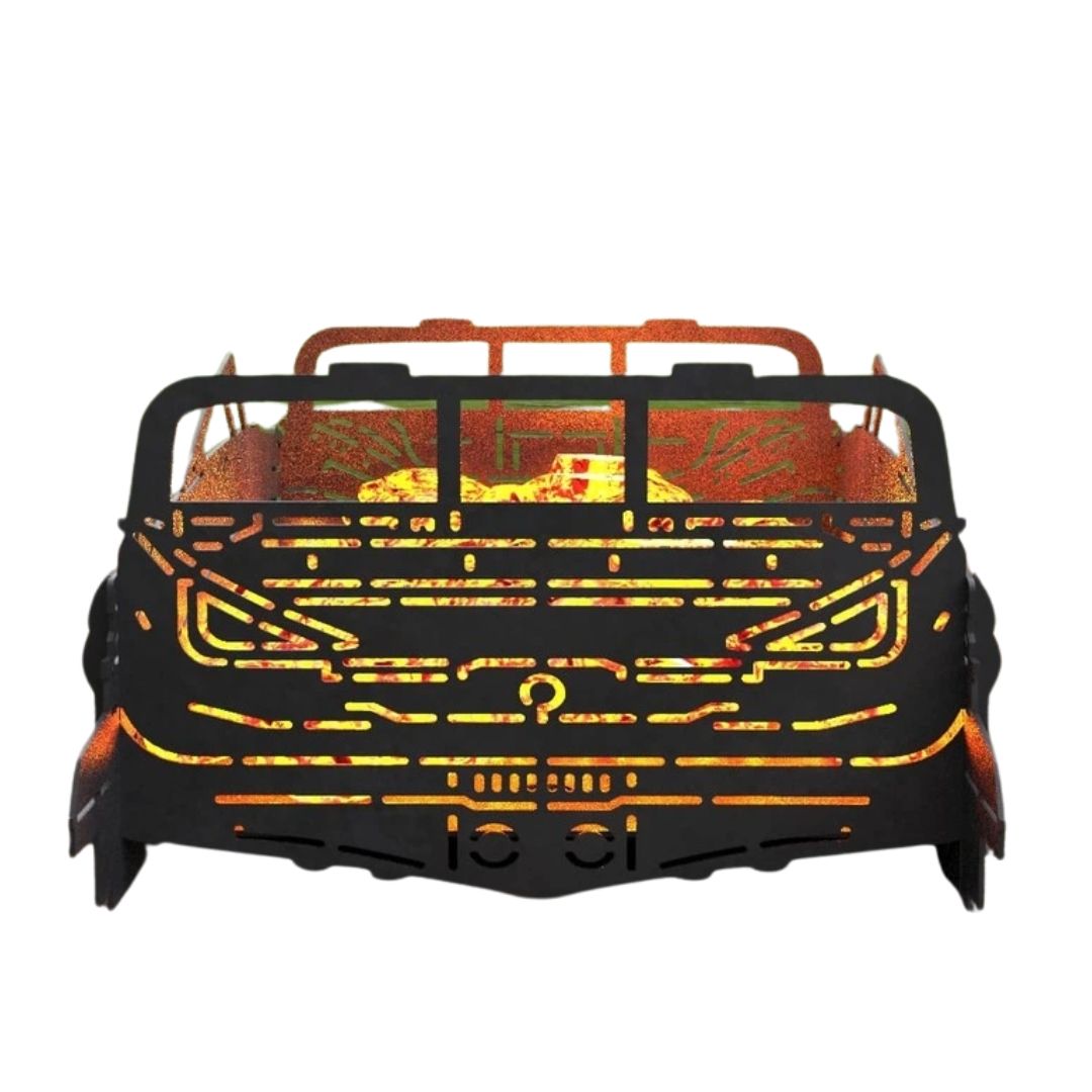 Мангал-гриль Carino Моторная лодка разборной 999х420х266 мм, металл 3 мм без покрытия