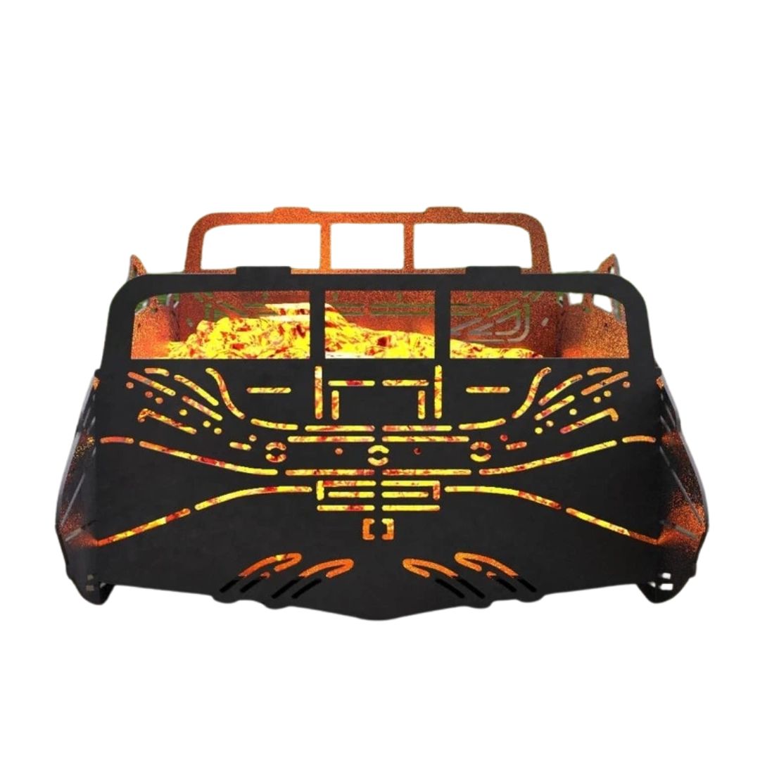 Мангал-гриль Carino Моторная лодка разборной 999х420х266 мм, металл 3 мм без покрытия