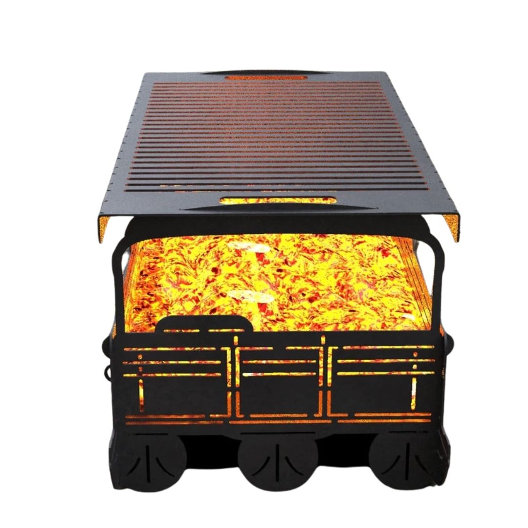 Мангал-гриль Carino Понтонный катер разборной 999х428х384 мм, металл 3 мм без покрытия