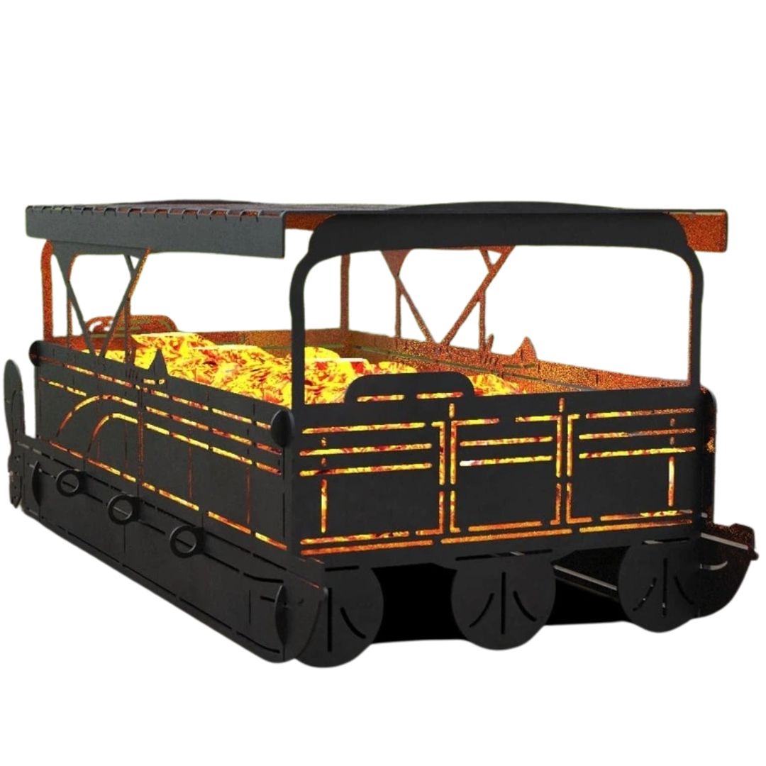 Мангал-гриль Carino Понтонный катер разборной 999х428х384 мм, металл 3 мм без покрытия