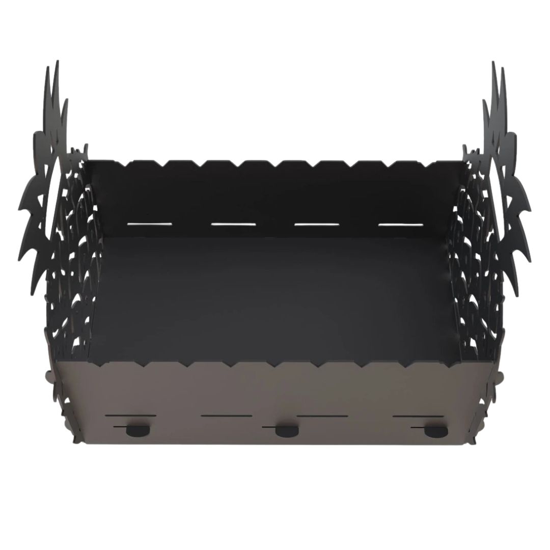 Мангал-гриль Carino Ананас розбірний 352х372х480 мм, метал 3 мм без покриття