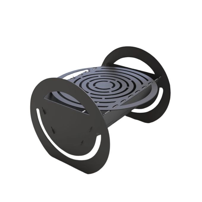 Мангал-гриль Carino Round розбірний 500х416х389 мм, метал 3 мм без покриття