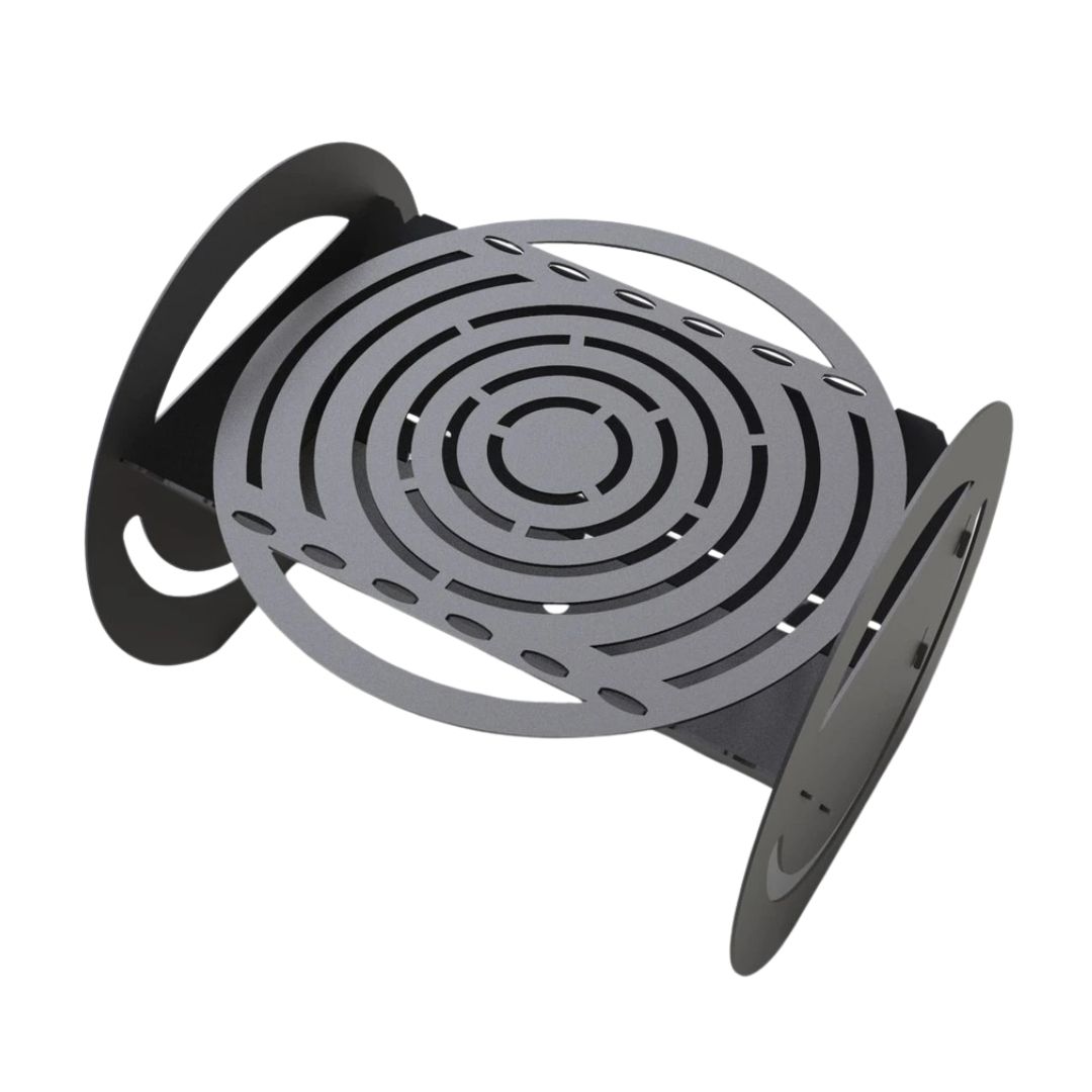 Мангал-гриль Carino Round розбірний 500х416х389 мм, метал 3 мм без покриття