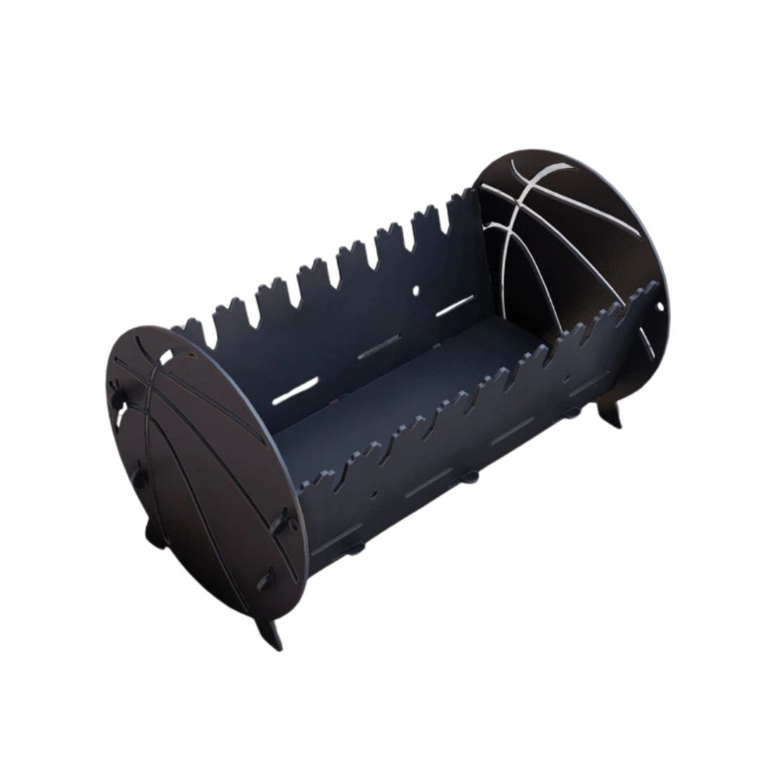 Мангал-гриль Carino Баскетбол розбірний 530х300х300 мм, метал 3 мм без покриття