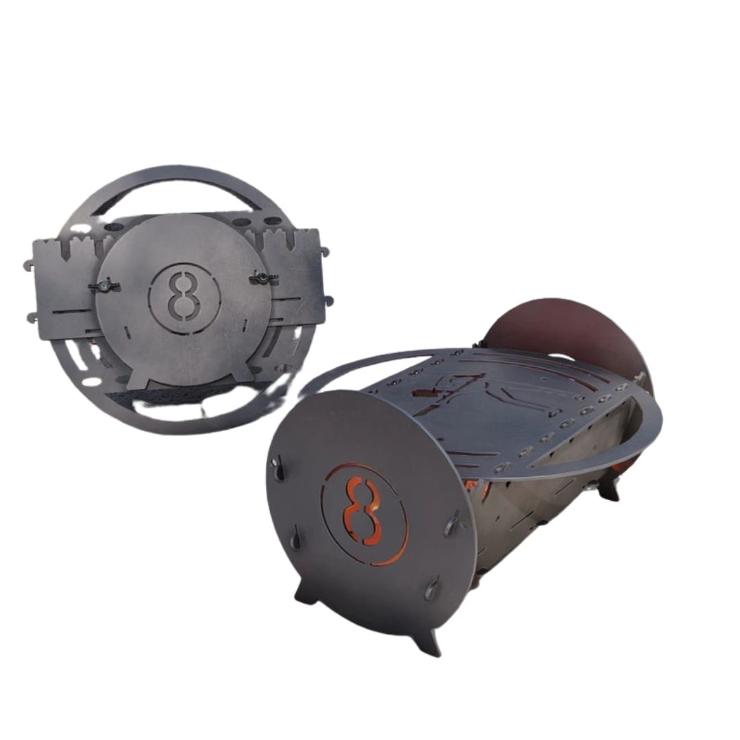 Мангал-гриль Carino Більярд розбірний 530х300х300 мм, метал 3 мм без покриття