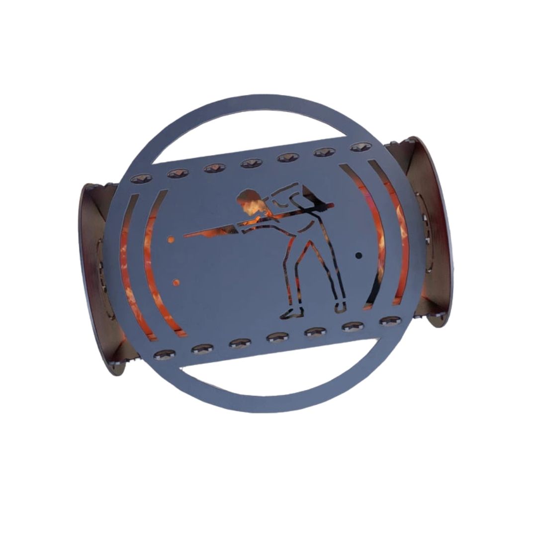 Мангал-гриль Carino Більярд розбірний 530х300х300 мм, метал 3 мм без покриття