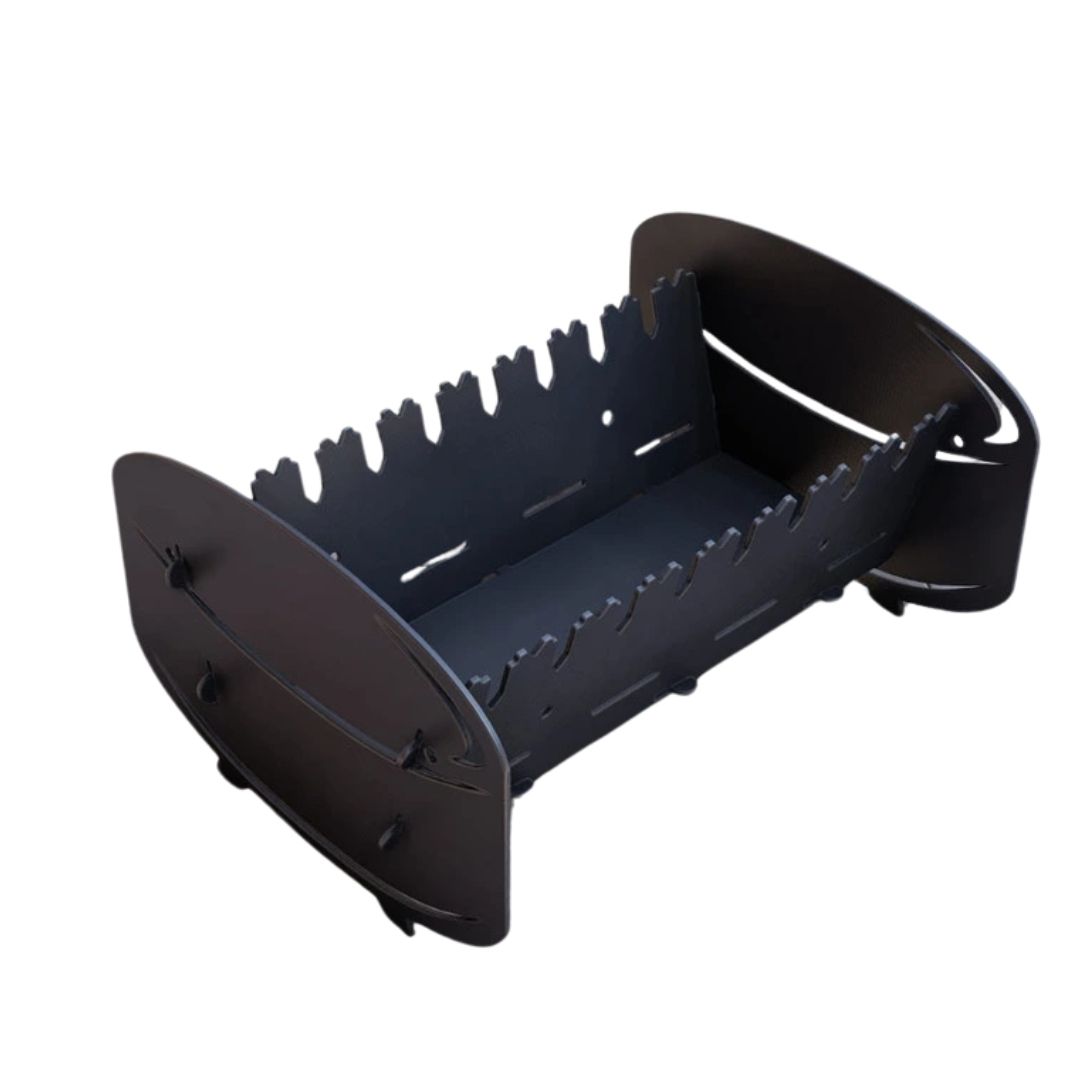 Мангал-гриль Carino Хоккей разборной 530х400х275 мм, металл 3 мм без покрытия