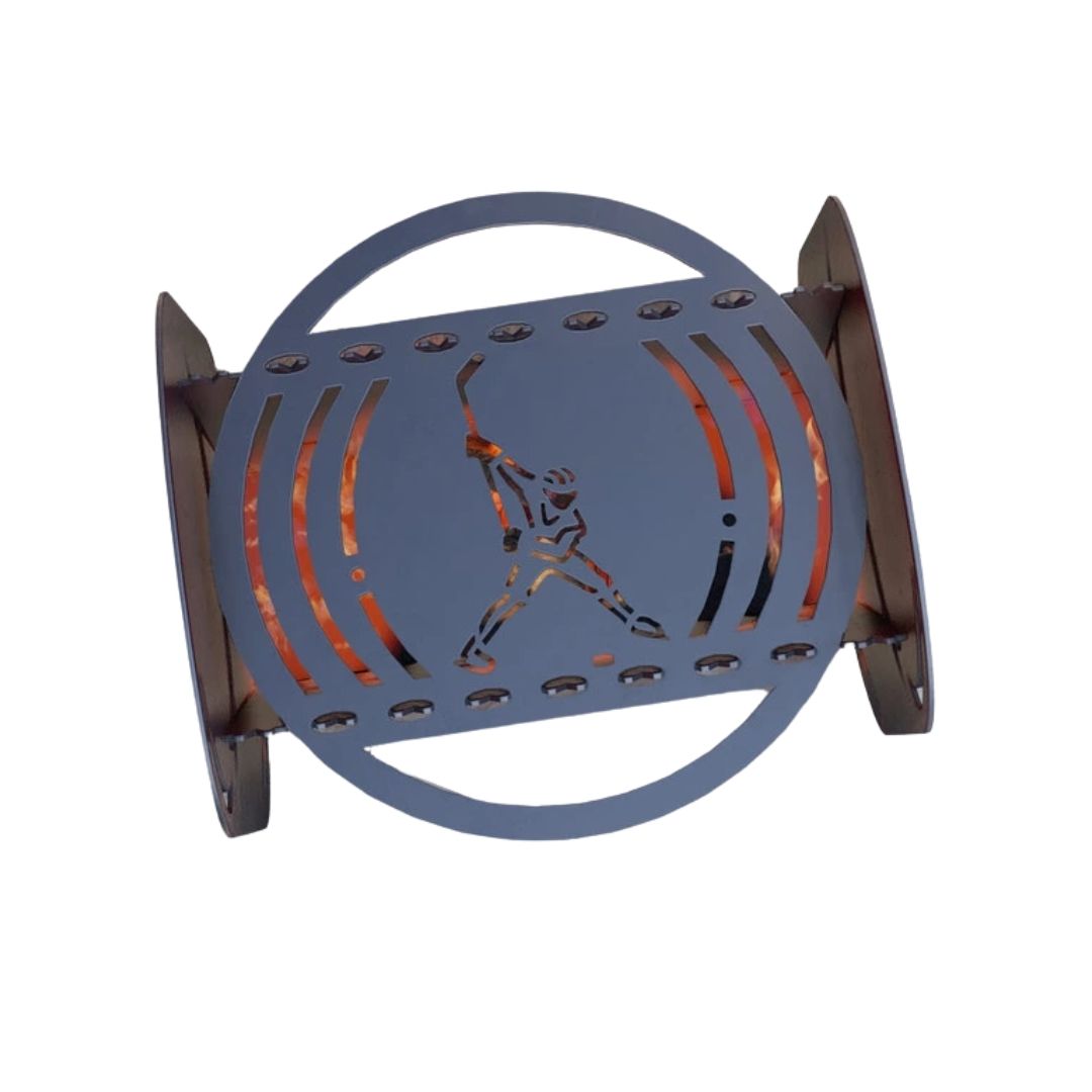 Мангал-гриль Carino Хоккей разборной 530х400х275 мм, металл 3 мм без покрытия