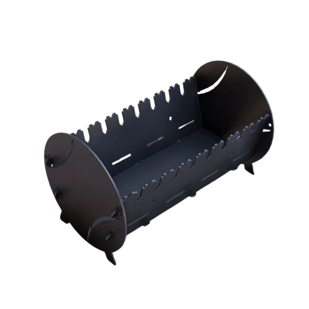 Мангал-гриль Carino Теннис разборной 530х300х300 мм, металл 3 мм без покрытия