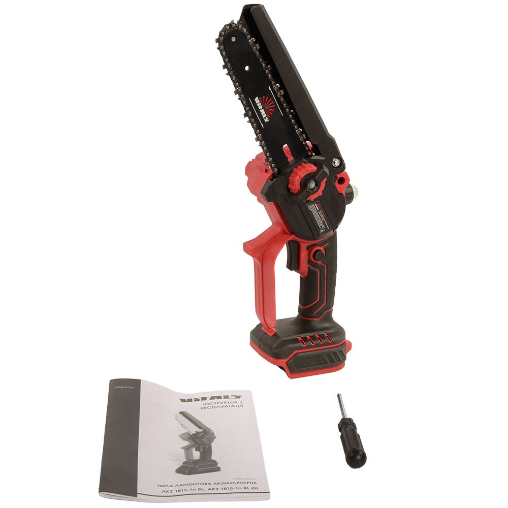 Пила цепная аккумуляторная Vitals AKZ 1815-1n BL цепная цепная Vitals AKZ 1815-1n BL