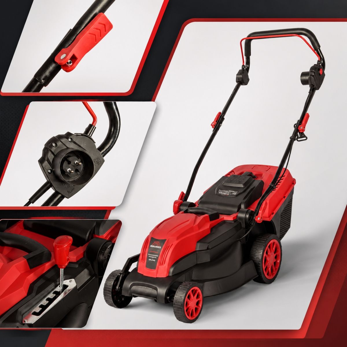Газонокосарка електрична Vitals Master EZP 4218j