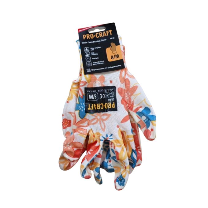 Рукавички із нітріловим покриттям Procraft GL-G8 (8/M)