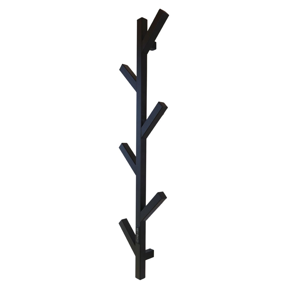 Рушникосушарка електрична Carino ALBERO з контроллером Чорний матовий 1000*270