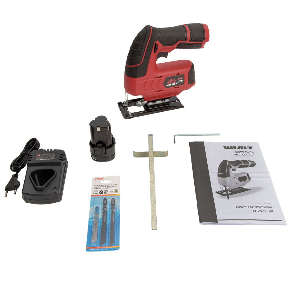 Лобзик акумуляторний Vitals Master Ef 1265c Kit